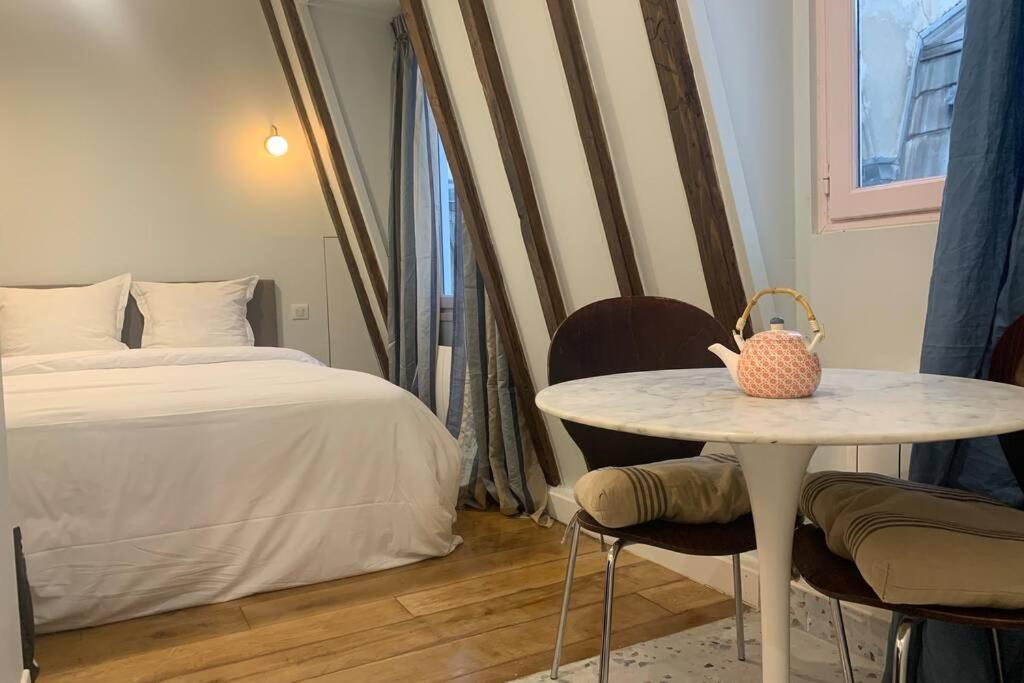 Paris 4 Le Marais Hotel De Ville Lift C A المظهر الخارجي الصورة